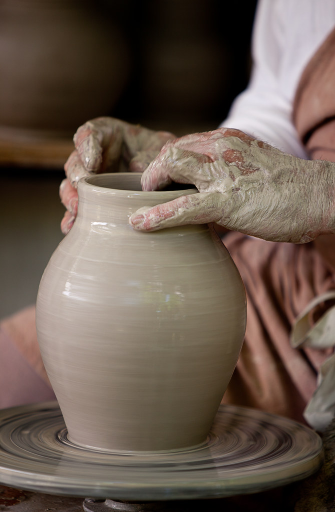 Stoneware Pitcher